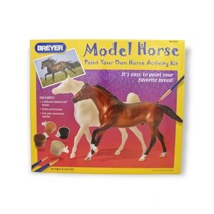 Vintage Breyer Paint Your Own Paddock Pal Model Horses #4114 Activity Kit 2007